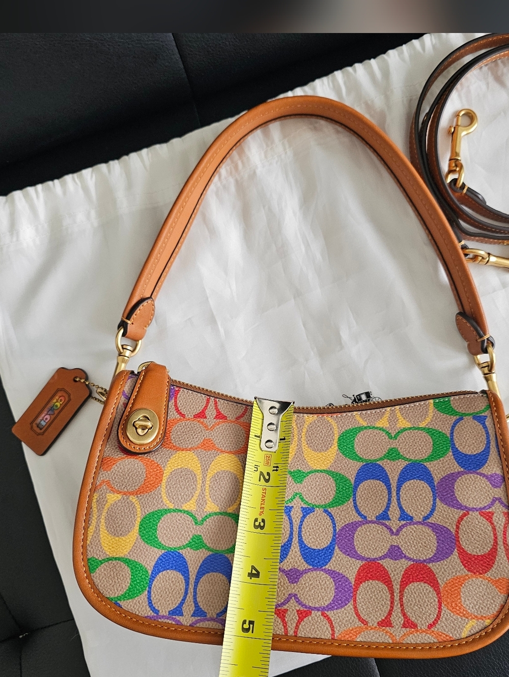 Authentic Limited Edition Coach Swinger Bag - PRICE FIRM - Picture 8 of 11